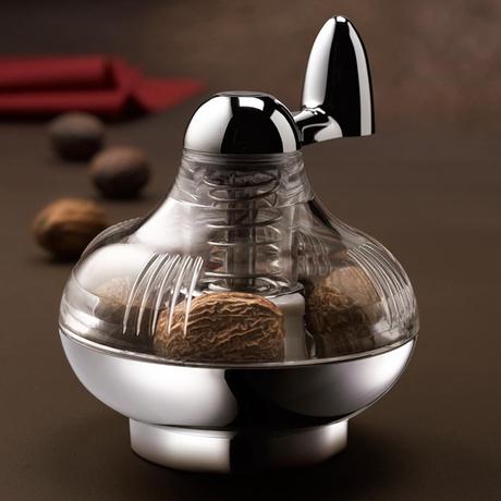 豆蔻研磨器手动磨碎器肉豆蔻磨粉器研磨瓶 创意厨房用具西餐工具