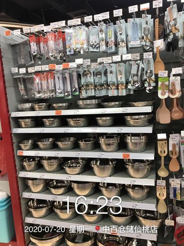 1020仙桃店家庭用品餐具刀叉及厨房用品陈列